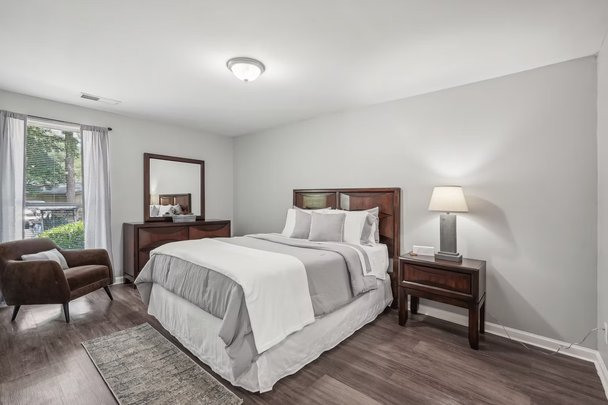 bedroom at Avondale Village located in Decatur, GA